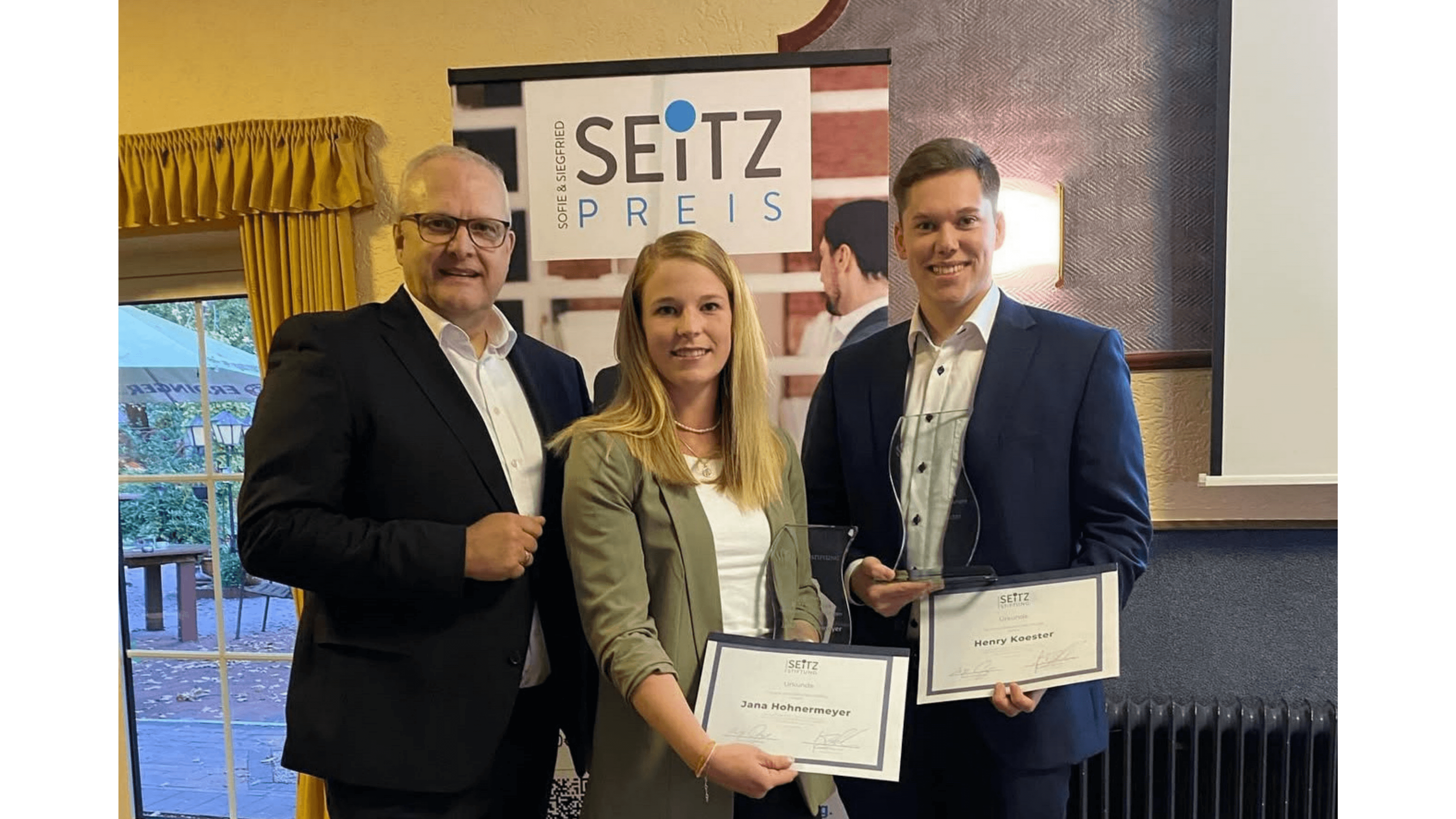 Vergabe des Seitz-Preis 2024