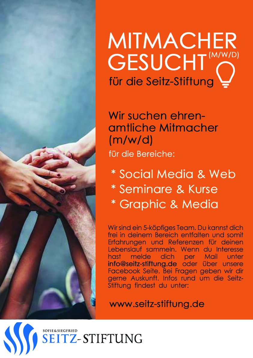 Mitmacher gesucht!