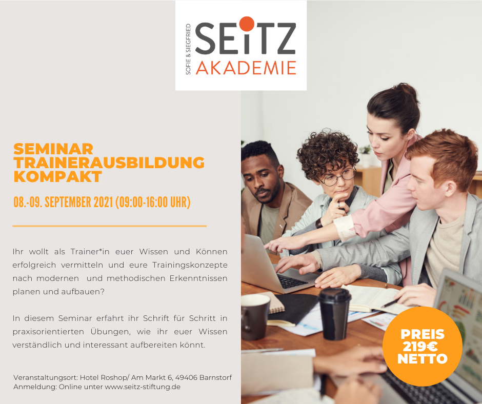 Seminar – Trainerausbildung kompakt